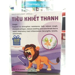 Cốm Tiêu Khiết Thanh hộp 15 gói