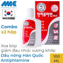 Combo 2 hộp Dầu nóng Hàn Quốc Antiphlamine