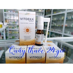 Nhập khẩu Chính hãng Vitamin D3 K2 Dạng xịt VITDEK...