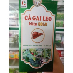 Viên uống cà gai leo giải độc gan mát gan hạ men g...