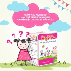 Cốm BigBB Plus Hồng – Giúp giảm viêm mũi họng, ho...