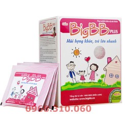 CỐM BIGBB PLUS HỒNG – GIÚP GIẢM VIÊM MŨI HỌNG, HO...
