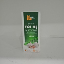 Siro ho tỏi hẹ mật ong 100ml