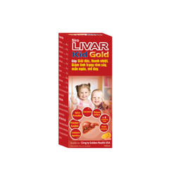 LIVAR KID GOLD - thanh nhiệt - giải độc - giảm mẫn...