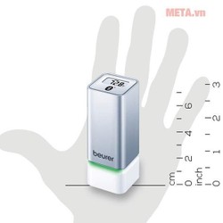Nhiệt ẩm kế Beurer H-M55 Trắng bạc [Được kiểm ha...