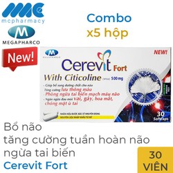 Cerevit Fort - Bổ não Cerevit Fort New