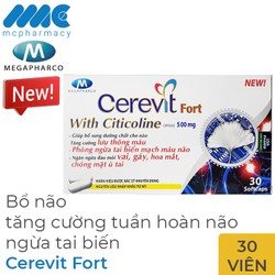 Cerevit Fort - Bổ não Cerevit Fort New