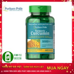 Thực phẩm chức năng Turmeric Curcumin 1000 Mg WBio...