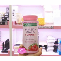 MỌC TÓC HAIR - SKIN - NAILS GUMMIES NATURE BOUNTY