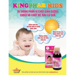Kingphar kid - cho bé biếng ăn chậm lớn