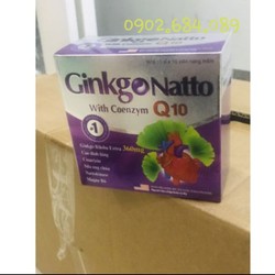 Ginkgo Natto Q10 mẫu mới - Hộp 100 viên