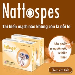 Nattospes phòng ngừa tai biến mạch máu não