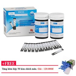 Que Sinocare Safe Accu 50 và 50 kim