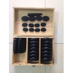 Đá massage nóng bộ 29 viên hàng việt nam