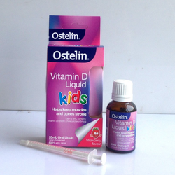 Vitamin D Ostelin Kid dạng nước Cho Bé 20ml của Úc