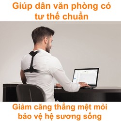 Đai chống gù cải thiện cột sống cho nam và nữ [Đươ...
