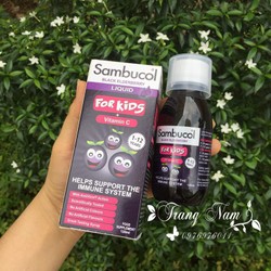 TĂNG SỨC ĐỀ KHÁNG SAMBUCOL CỦA ANH