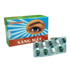 Viên sáng mắt traphaco hộp 100 viên nang cứng