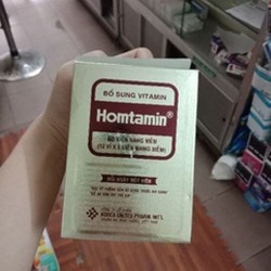 Homtamin không có sâm hộp 12 vỉ x 5 viên