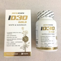 viên uống chống nắng trắng da ID30 Gold