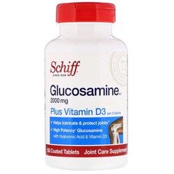 Hỗ Trợ Xương Khớp Schiff Glucosamine 2000mg Plus V...