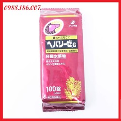 Bổ Gan Liver Hydrolysate G 100v màu đỏ Nhật Bản