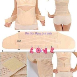 Đai gen bụng giảm mỡ _ đai nịt bụng giảm mỡ sau si...