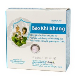 Bảo khí khang hộp 2 lọ x 60 viên