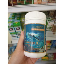 Viên dầu cá Vitatree Omega 3 1000mg - nhập khẩu củ...