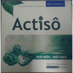 Ống uống mát gan giải độc Atiso - 10ml