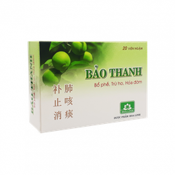 BẢO THANH VIÊN NGẬM HỘP 20 VIÊN