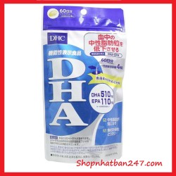 Viên uống bổ sung DHA EPA DHC 60 ngày