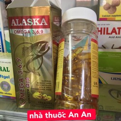 CHÍNH HÃNG, VIÊN UỐNG DẦU CÁ OMEGA369 Alaska Q10 m...