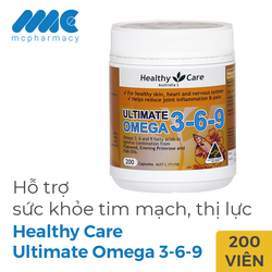 Dầu cá Fish Oil Healthy Care Omega-3-6-9