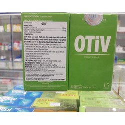 Otiv lọ 15 viên cải thiện mất ngủ đau nửa đầu tăng...