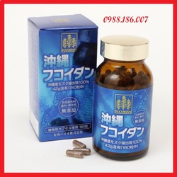 Viên uống Fucoidan xanh Okinawa ngừa ung thư 180 v...