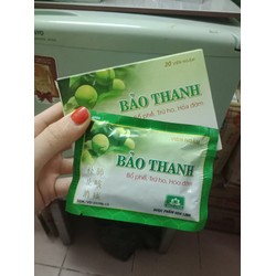 Viên ngậm bảo thanh hộp 20 viên ngậm