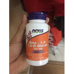 Viên uống hỗ trợ hệ miễn dịch Betaglucan 100mg 90...