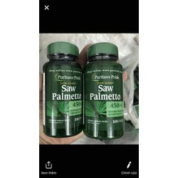 Tinh chất cây cọ lùn Saw palmeto Purritan 450MG