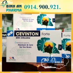 hoạt huyết dưỡng não Cevinton Forte hộp 30 viên -...