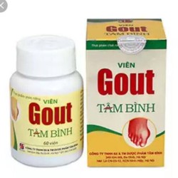 Viên Gout Tâm Bình phòng ngừa và hỗ trợ điều trị b...
