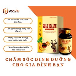 GOLD HEALTH-CHĂM SÓC DINH DƯỠNG CHO GIA ĐÌNH BẠN