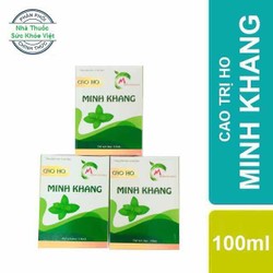 Combo 2 lọ Cao trị ho Minh Khang 100ml