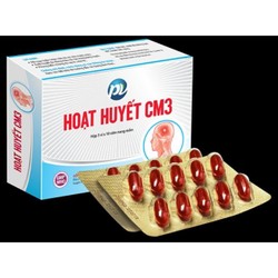 HOẠT HUYẾT CM3 HỘP 3 VỈ X 10 VIÊN NANG MỀM