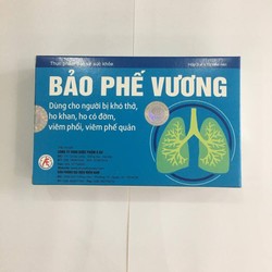 Bảo Phế Vương – Dùng cho người bị khó thở, ho khan...