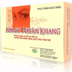 Minh Nhãn Khang – Giúp tăng cường thị lực, ngừa mù...