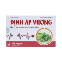 ĐỊNH ÁP VƯƠNG – Hỗ trợ ổn định huyết áp, giảm lipi...