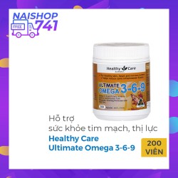 Dầu cá Fish Oil Healthy Care Omega-3-6-9