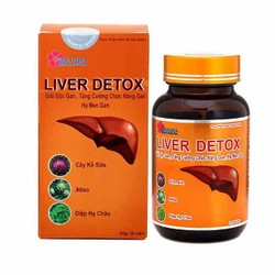 LIVER DETOX - giải độc gan - hạ men gan