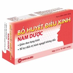 BỔ HUYẾT ĐIỀU KINH NAM DƯỢC